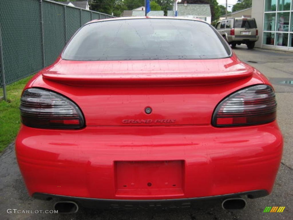 1999 Grand Prix GTP Sedan - Bright Red / Dark Taupe photo #4