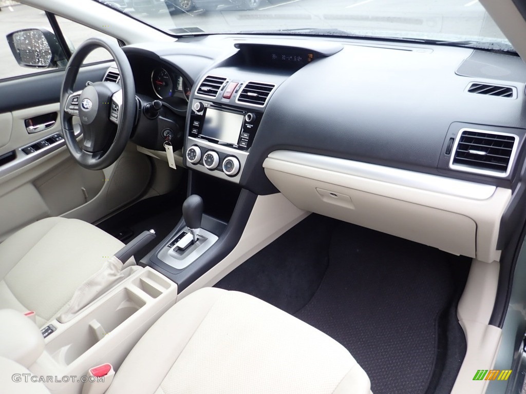 2016 Impreza 2.0i Premium 4-door - Jasmine Green Metallic / Ivory photo #11