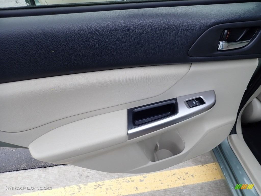2016 Impreza 2.0i Premium 4-door - Jasmine Green Metallic / Ivory photo #17
