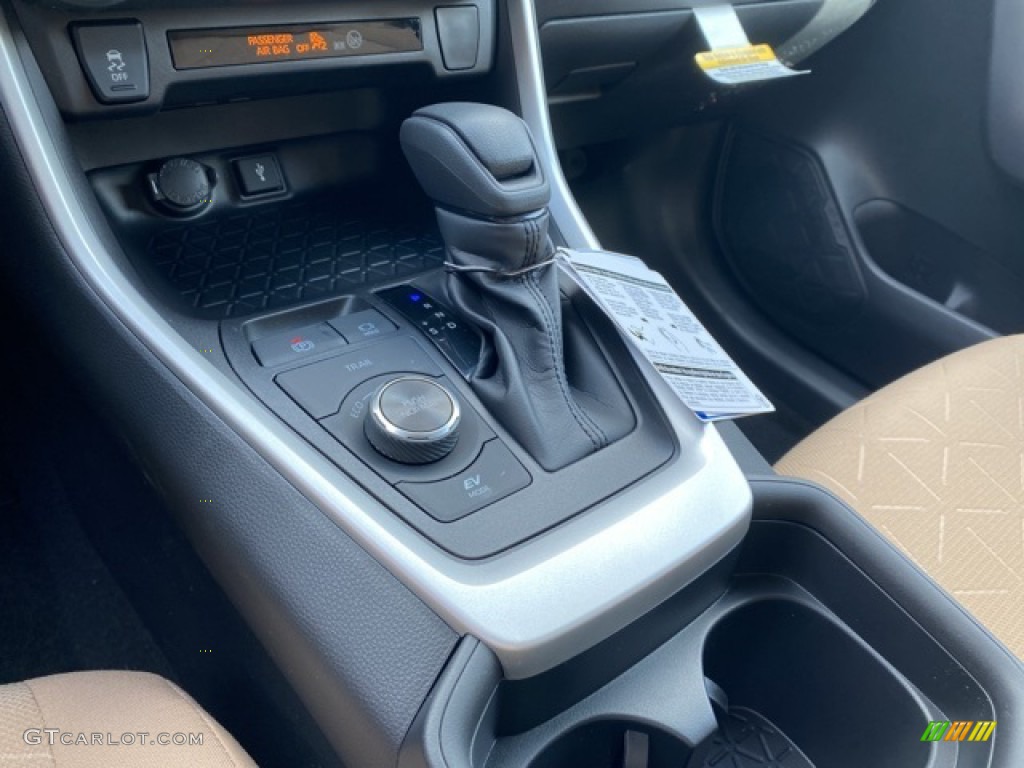 2021 RAV4 XLE AWD Hybrid - Midnight Black Metallic / Nutmeg photo #5