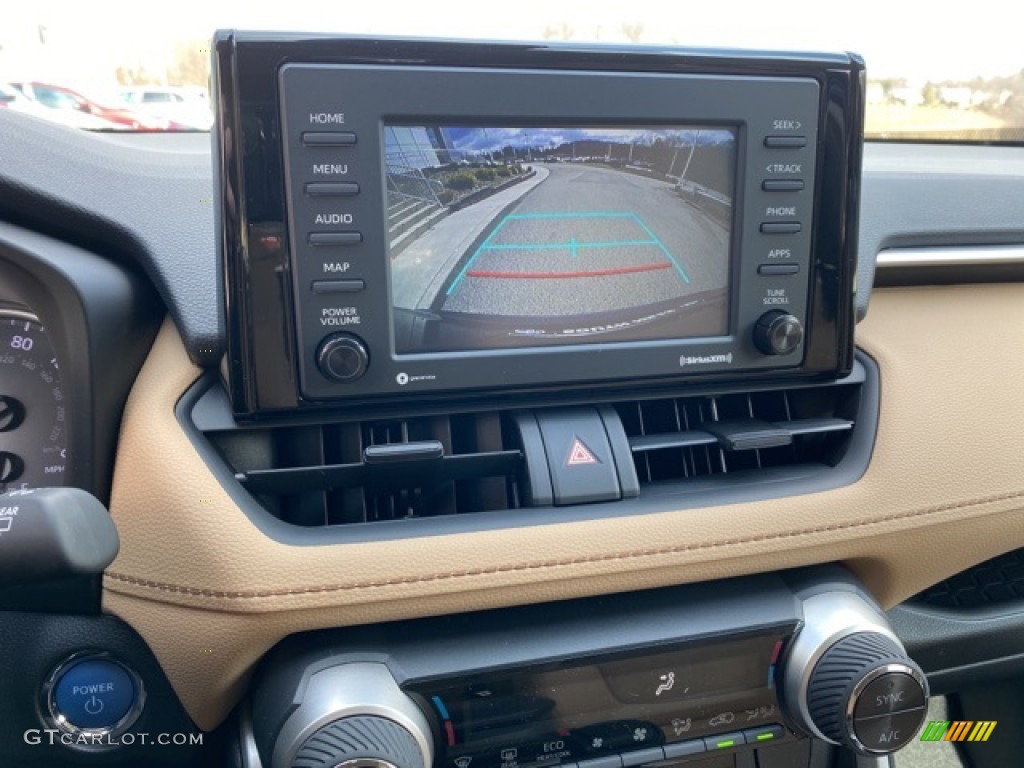 2021 RAV4 XLE AWD Hybrid - Midnight Black Metallic / Nutmeg photo #9