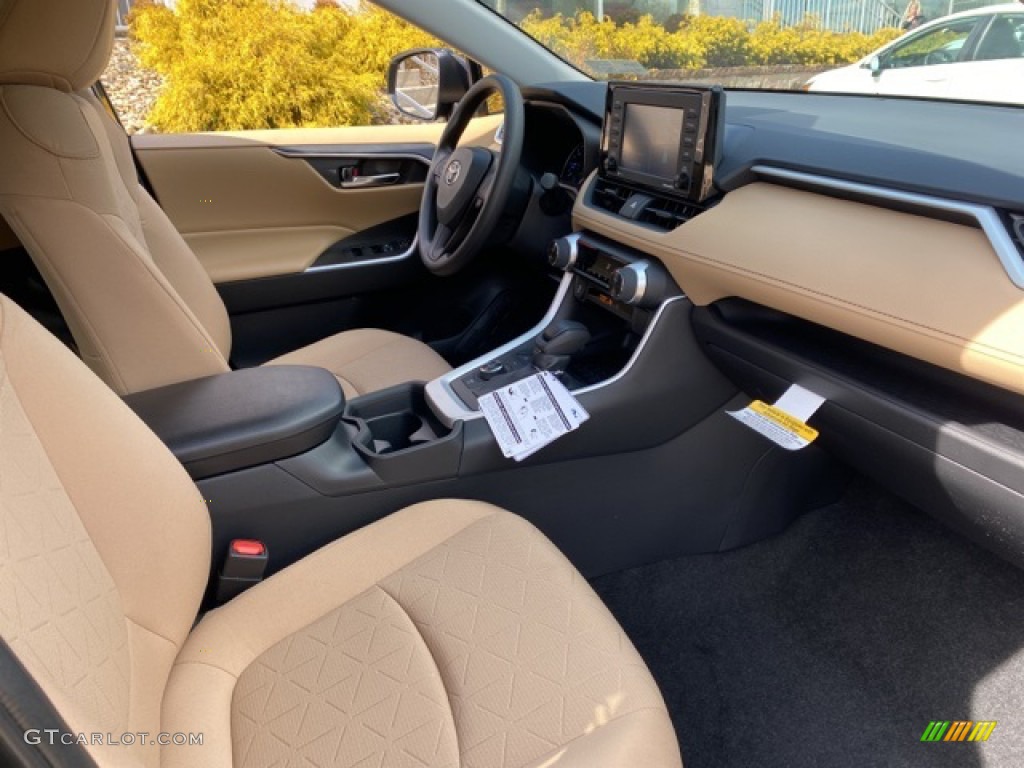 2021 RAV4 XLE AWD Hybrid - Midnight Black Metallic / Nutmeg photo #11