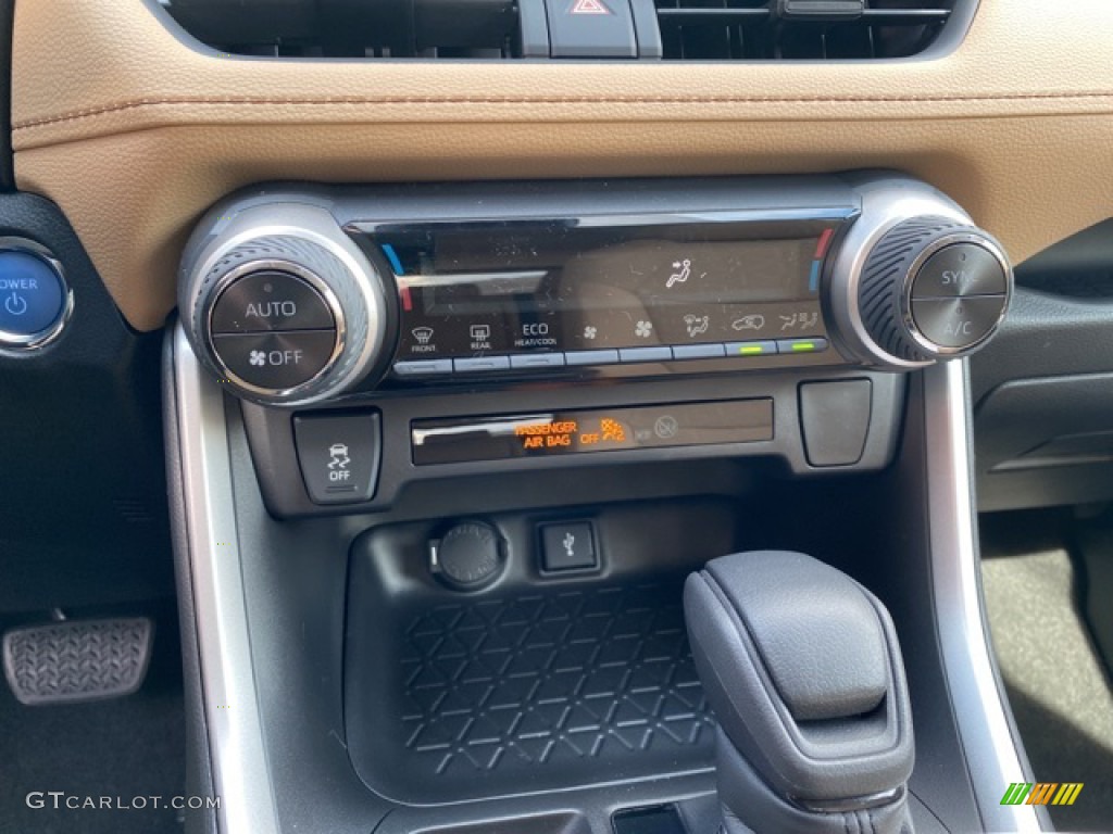 2021 RAV4 XLE AWD Hybrid - Midnight Black Metallic / Nutmeg photo #17