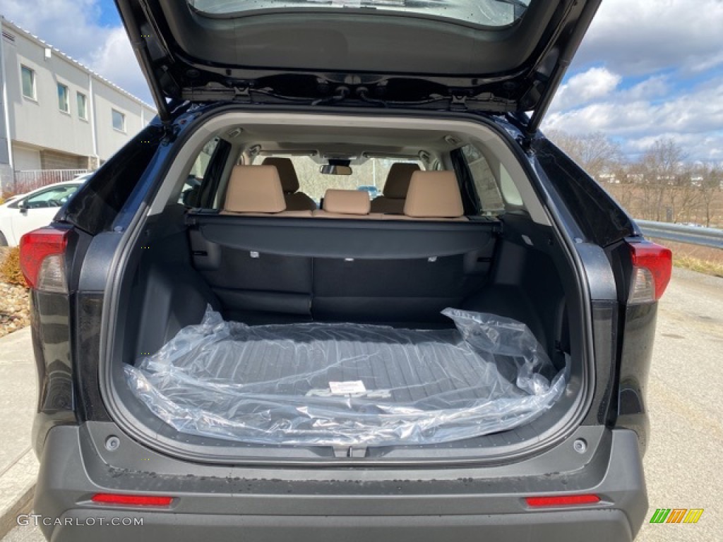 2021 RAV4 XLE AWD Hybrid - Midnight Black Metallic / Nutmeg photo #26