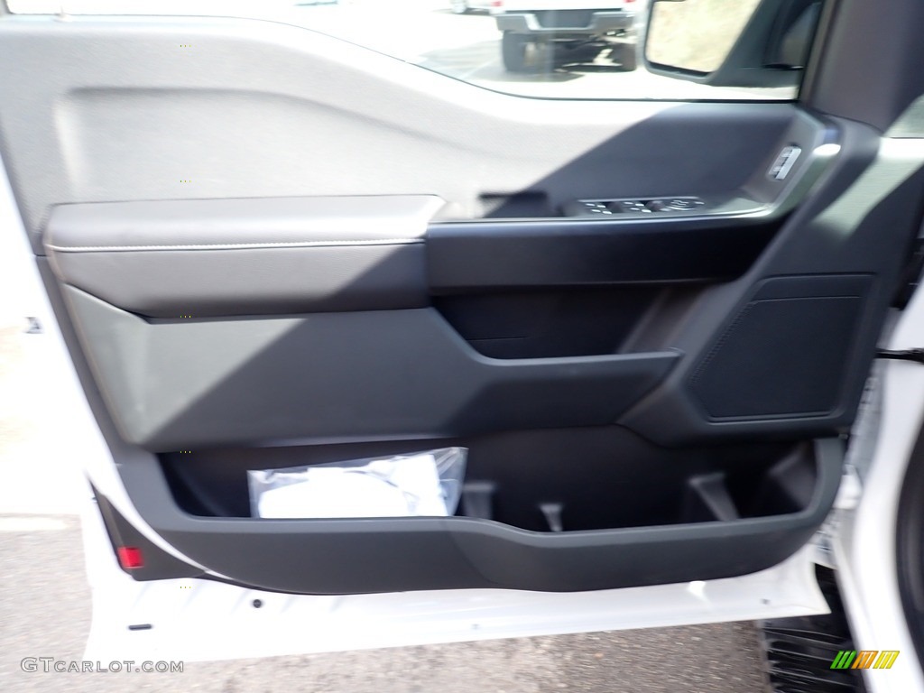 2021 F150 STX SuperCab 4x4 - Oxford White / Black photo #9