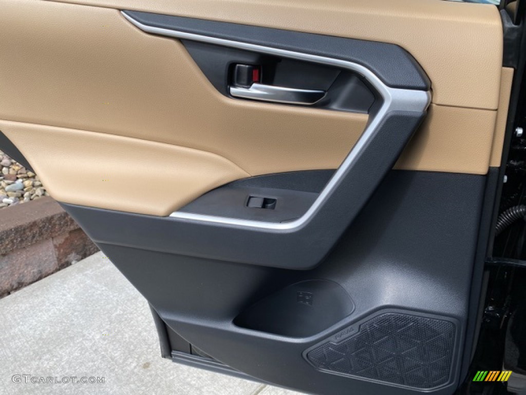 2021 RAV4 XLE AWD Hybrid - Midnight Black Metallic / Nutmeg photo #29