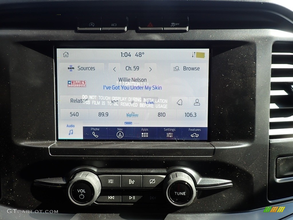 2021 F150 STX SuperCab 4x4 - Oxford White / Black photo #13