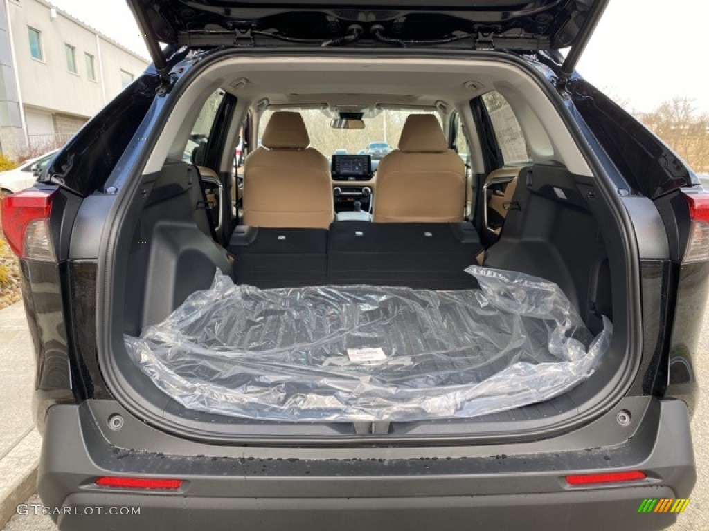 2021 RAV4 XLE AWD Hybrid - Midnight Black Metallic / Nutmeg photo #31