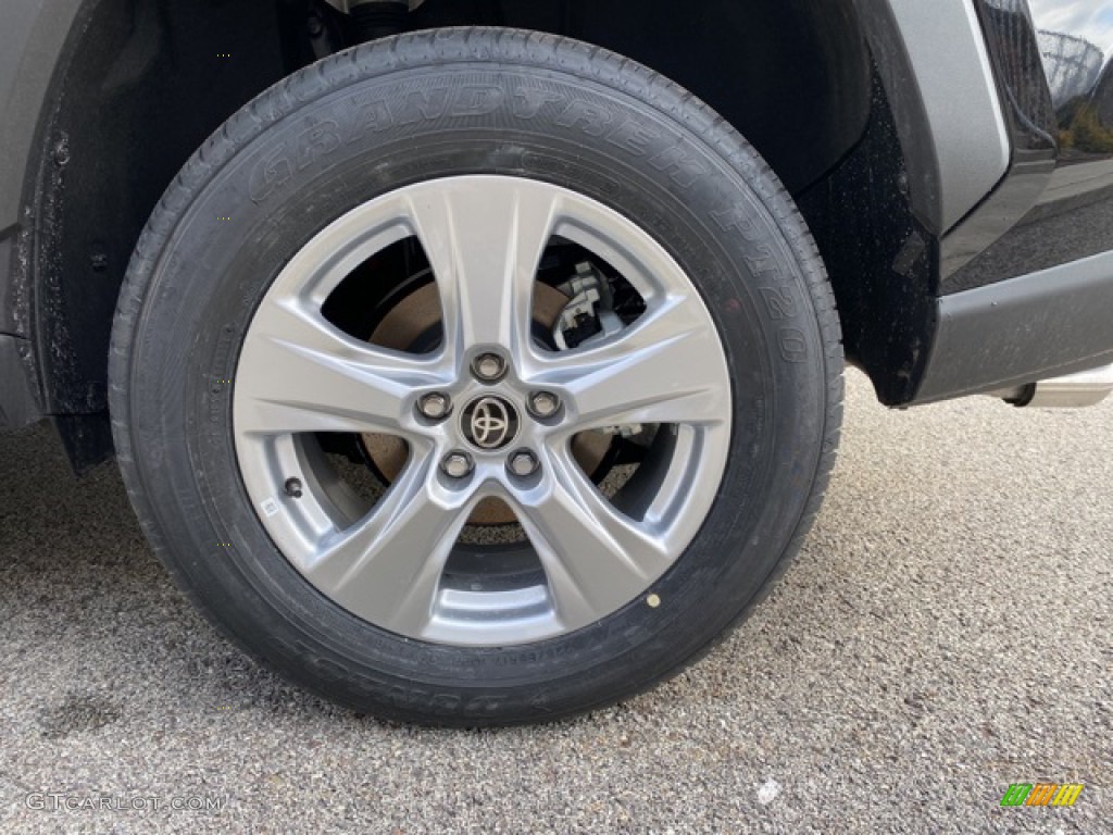 2021 RAV4 XLE AWD Hybrid - Midnight Black Metallic / Nutmeg photo #33