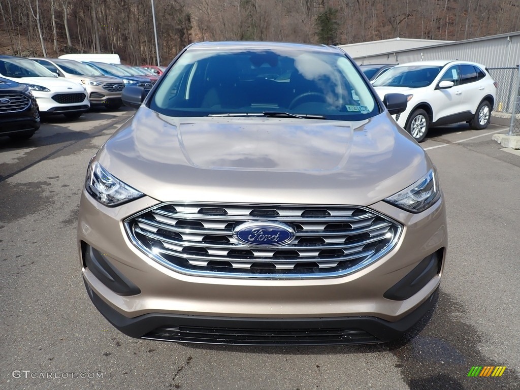 2021 Edge SE AWD - Desert Gold Metallic / Ebony photo #4