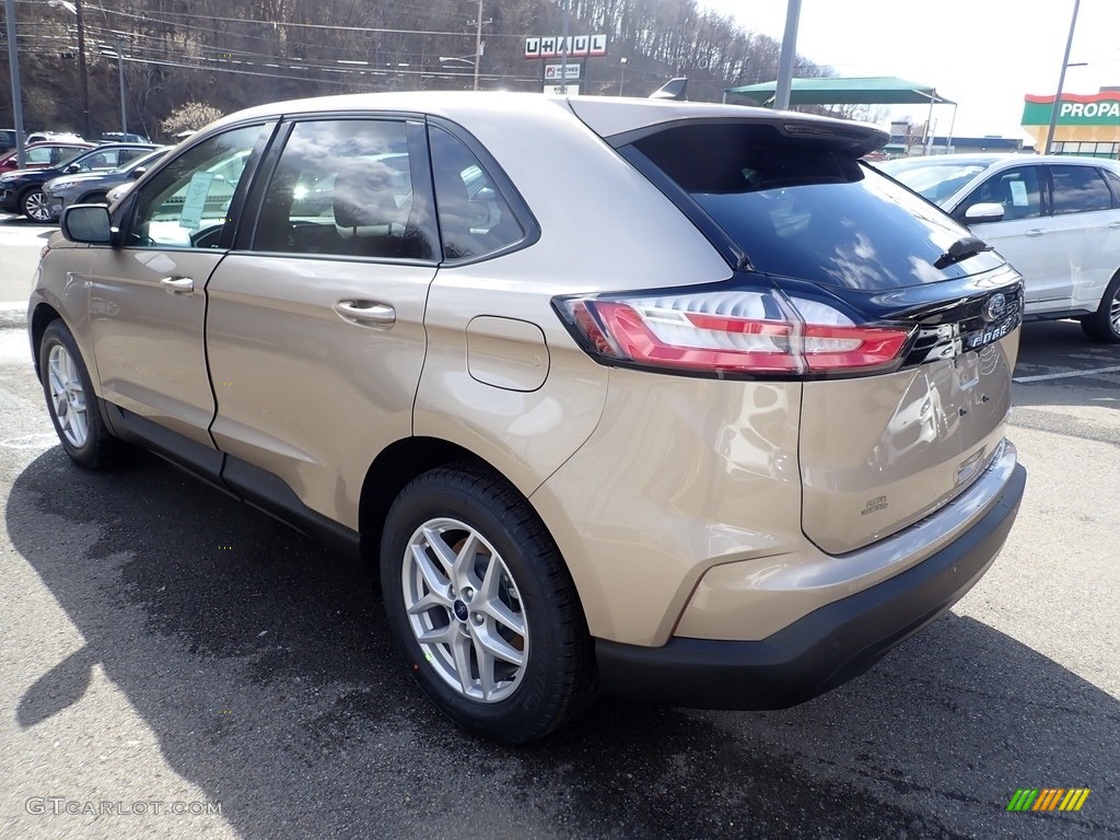 2021 Edge SE AWD - Desert Gold Metallic / Ebony photo #6