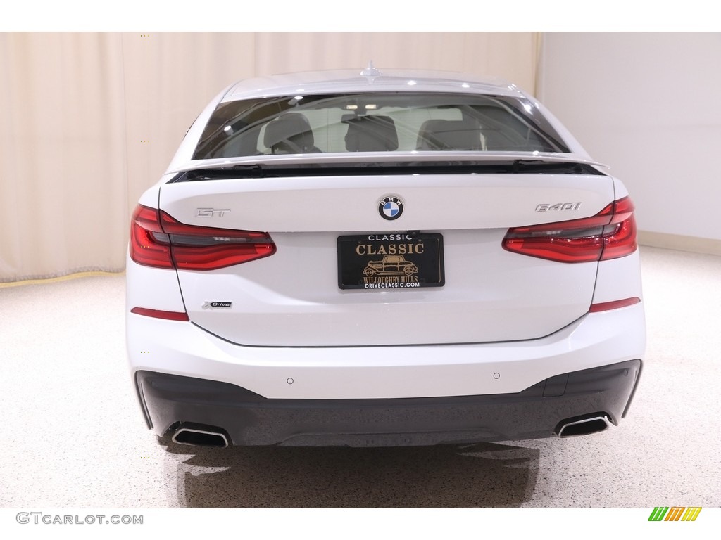 2018 6 Series 640i xDrive Gran Coupe - Mineral White Metallic / Canberra Beige/Black photo #25