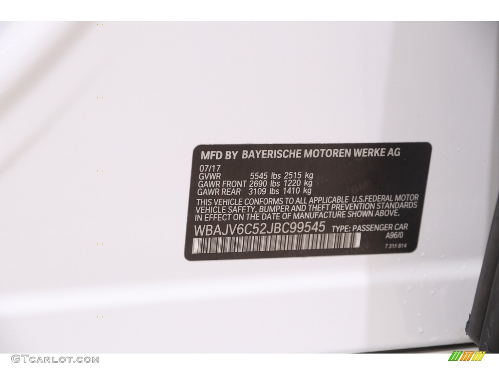 2018 6 Series 640i xDrive Gran Coupe - Mineral White Metallic / Canberra Beige/Black photo #28