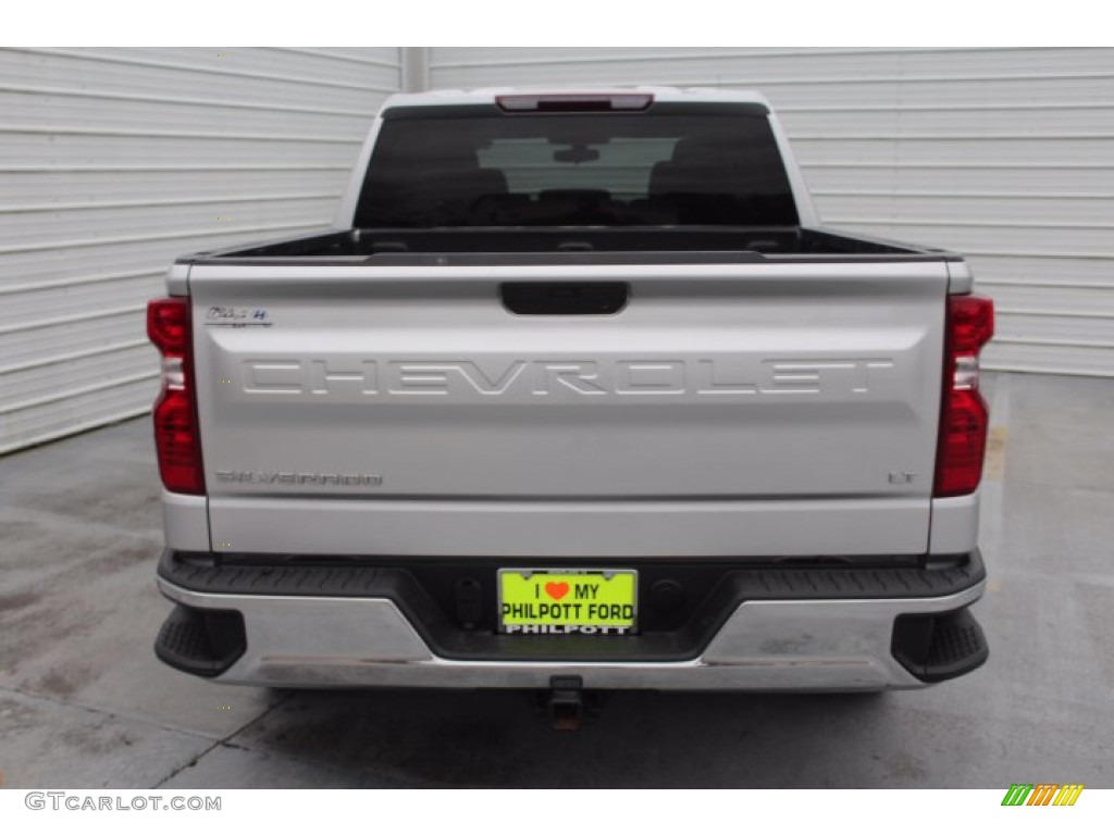 2019 Silverado 1500 LT Crew Cab 4WD - Silver Ice Metallic / Jet Black photo #7