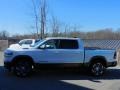 2021 Ivory White Tri-Coat Pearl Ram 1500 Long Horn Crew Cab 4x4  photo #9