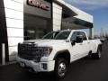 Summit White 2021 GMC Sierra 3500HD Denali Crew Cab 4WD