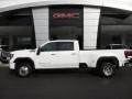 Summit White - Sierra 3500HD Denali Crew Cab 4WD Photo No. 2