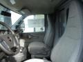  2021 Savana Cutaway 3500 Commercial Utility Truck Pewter Interior