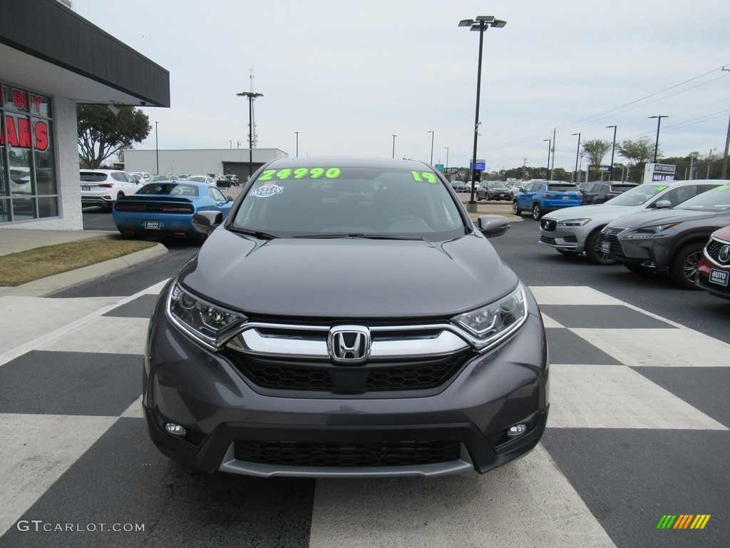 2019 CR-V EX-L - Modern Steel Metallic / Gray photo #2