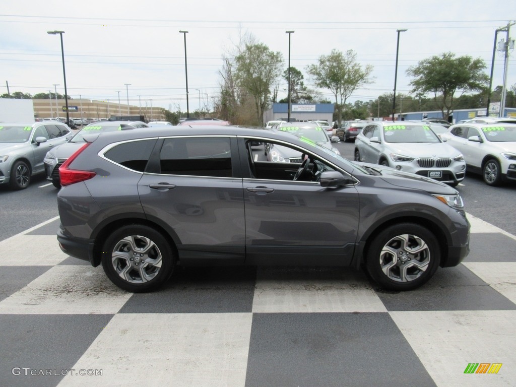 2019 CR-V EX-L - Modern Steel Metallic / Gray photo #3