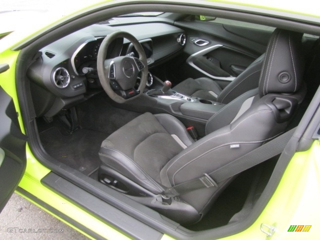 2019 Camaro SS Coupe - Shock (Light Green) / Jet Black photo #17