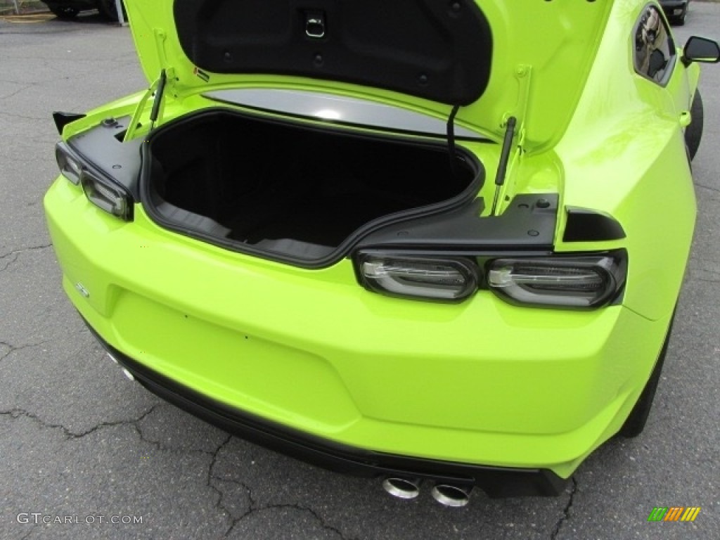 2019 Camaro SS Coupe - Shock (Light Green) / Jet Black photo #21