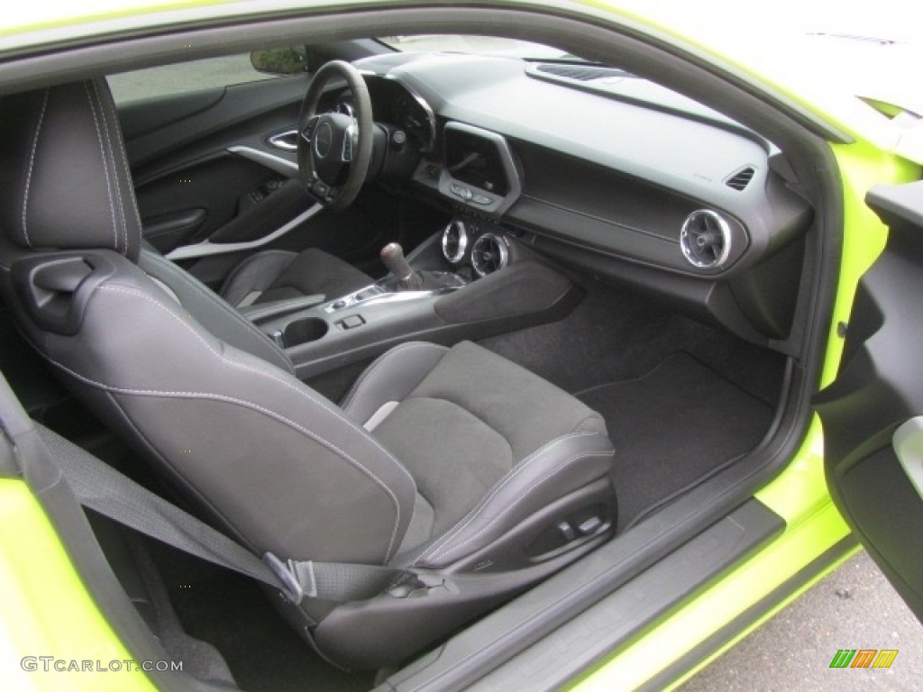 2019 Camaro SS Coupe - Shock (Light Green) / Jet Black photo #22