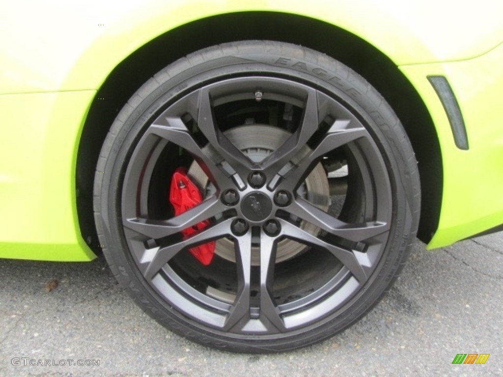 2019 Camaro SS Coupe - Shock (Light Green) / Jet Black photo #27
