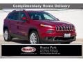 Deep Cherry Red Crystal Pearl 2017 Jeep Cherokee Limited