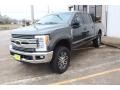 2018 Stone Gray Ford F250 Super Duty Lariat Crew Cab 4x4  photo #4