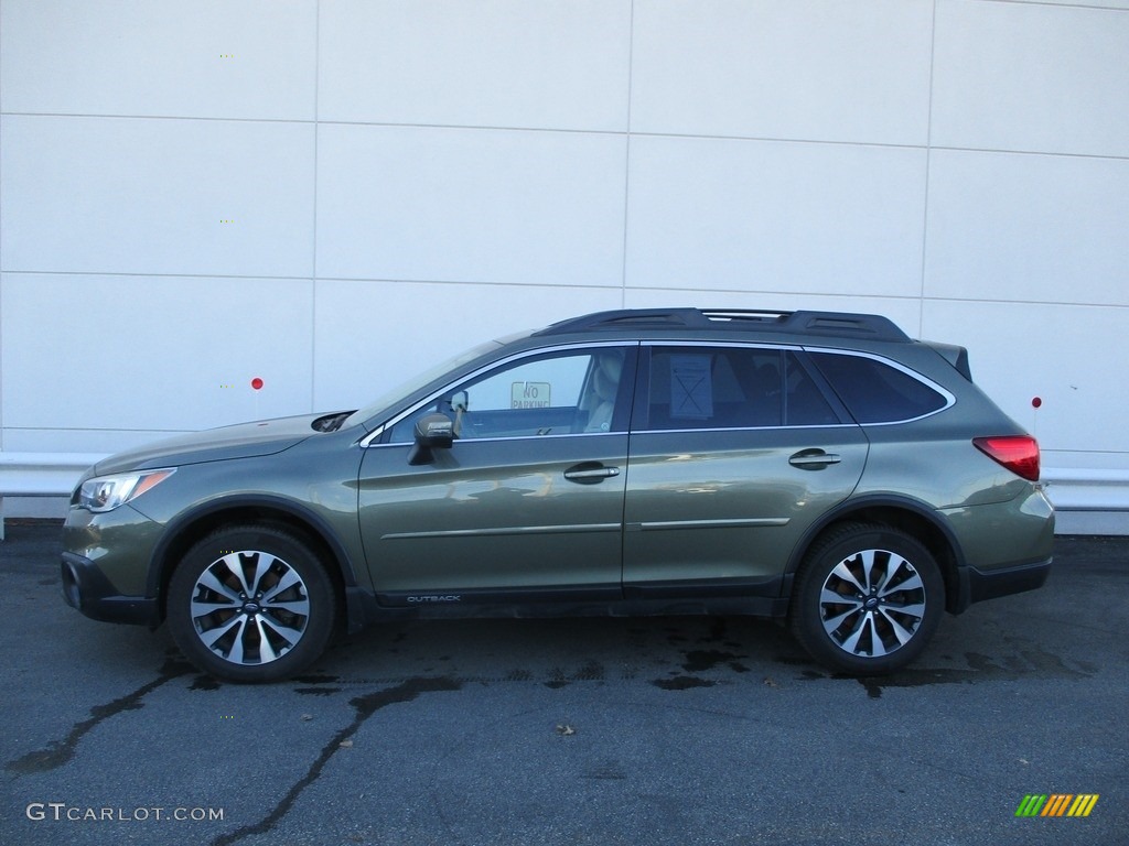 Wilderness Green Metallic Subaru Outback