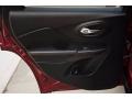 Black 2017 Jeep Cherokee Limited Door Panel