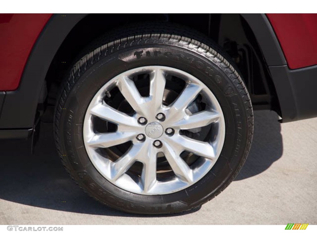2017 Jeep Cherokee Limited Wheel Photo #141250675