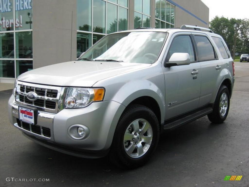 2009 Escape Hybrid - Brilliant Silver Metallic / Stone photo #1