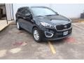 2016 Ebony Black Kia Sorento LX  photo #2