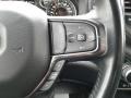 Black 2020 Ram 1500 Big Horn Night Edition Quad Cab 4x4 Steering Wheel