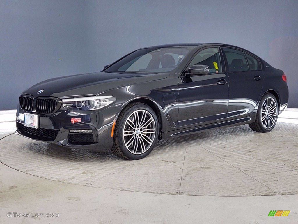 Black Sapphire Metallic 2019 BMW 5 Series 530e iPerformance Sedan Exterior Photo #141252658