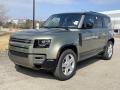Pangea Green Metallic 2021 Land Rover Defender 110 X-Dynamic HSE Exterior