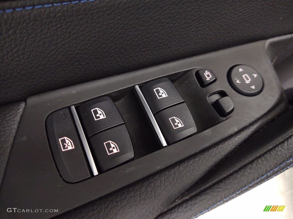 2019 BMW 5 Series 530e iPerformance Sedan Black Door Panel Photo #141252964