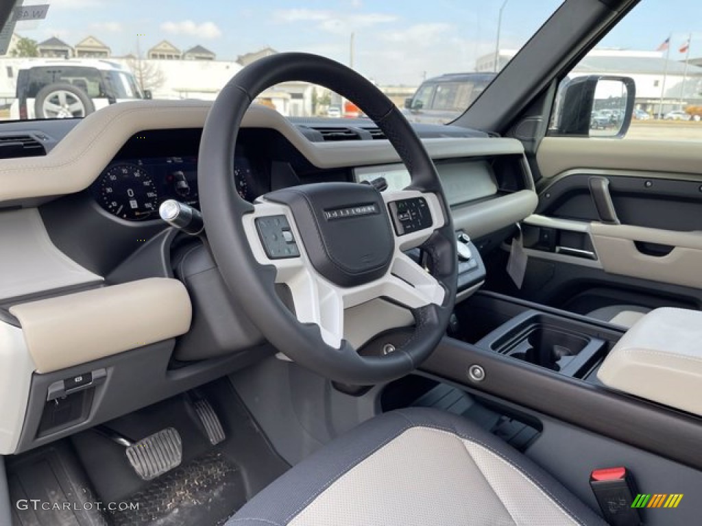 2021 Land Rover Defender 110 X-Dynamic HSE Acorn Steering Wheel Photo #141253165