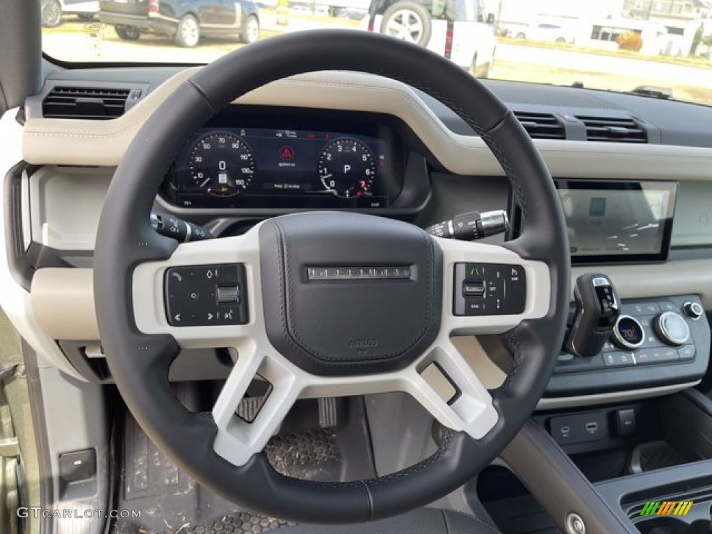 2021 Land Rover Defender 110 X-Dynamic HSE Acorn Steering Wheel Photo #141253234