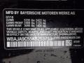 475: Black Sapphire Metallic 2019 BMW 5 Series 530e iPerformance Sedan Color Code