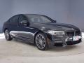 Black Sapphire Metallic 2019 BMW 5 Series 530e iPerformance Sedan Exterior