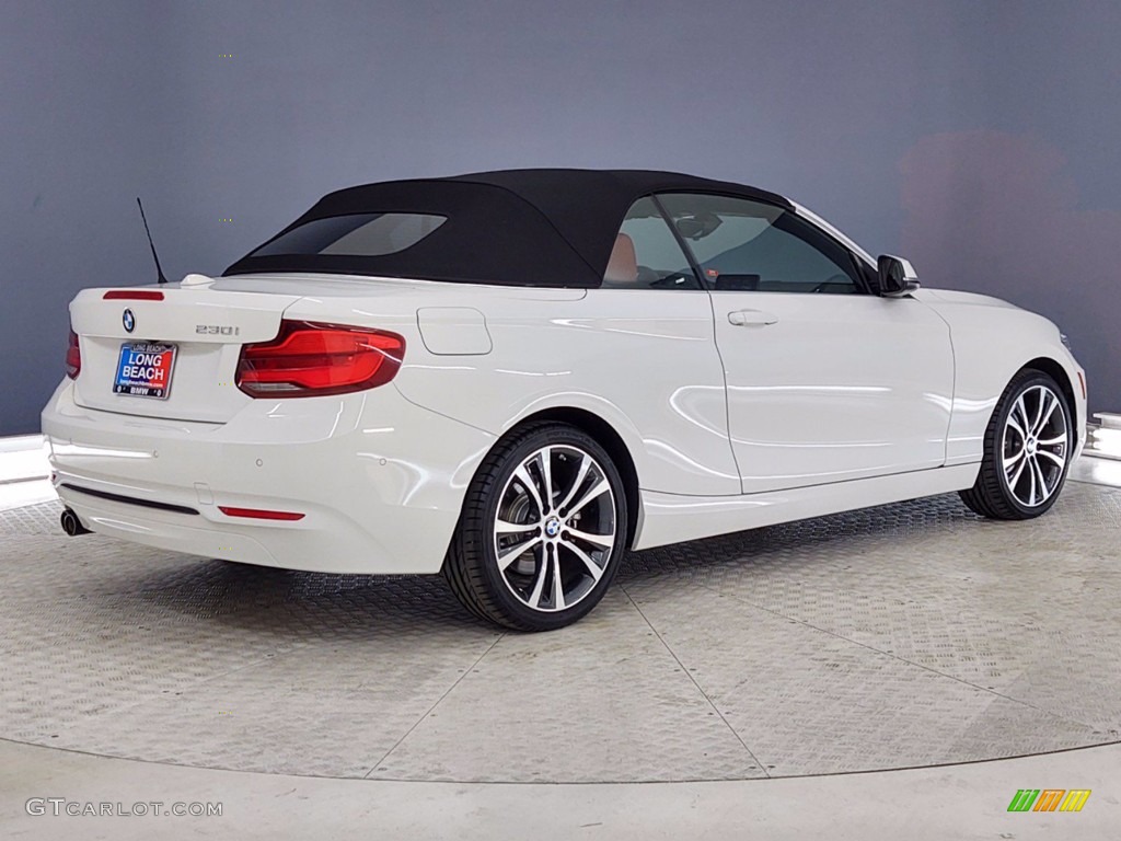 2018 2 Series 230i Convertible - Alpine White / Coral Red photo #5