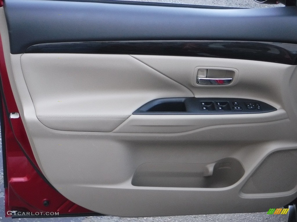 2017 Mitsubishi Outlander SEL S-AWC Beige Door Panel Photo #141254983