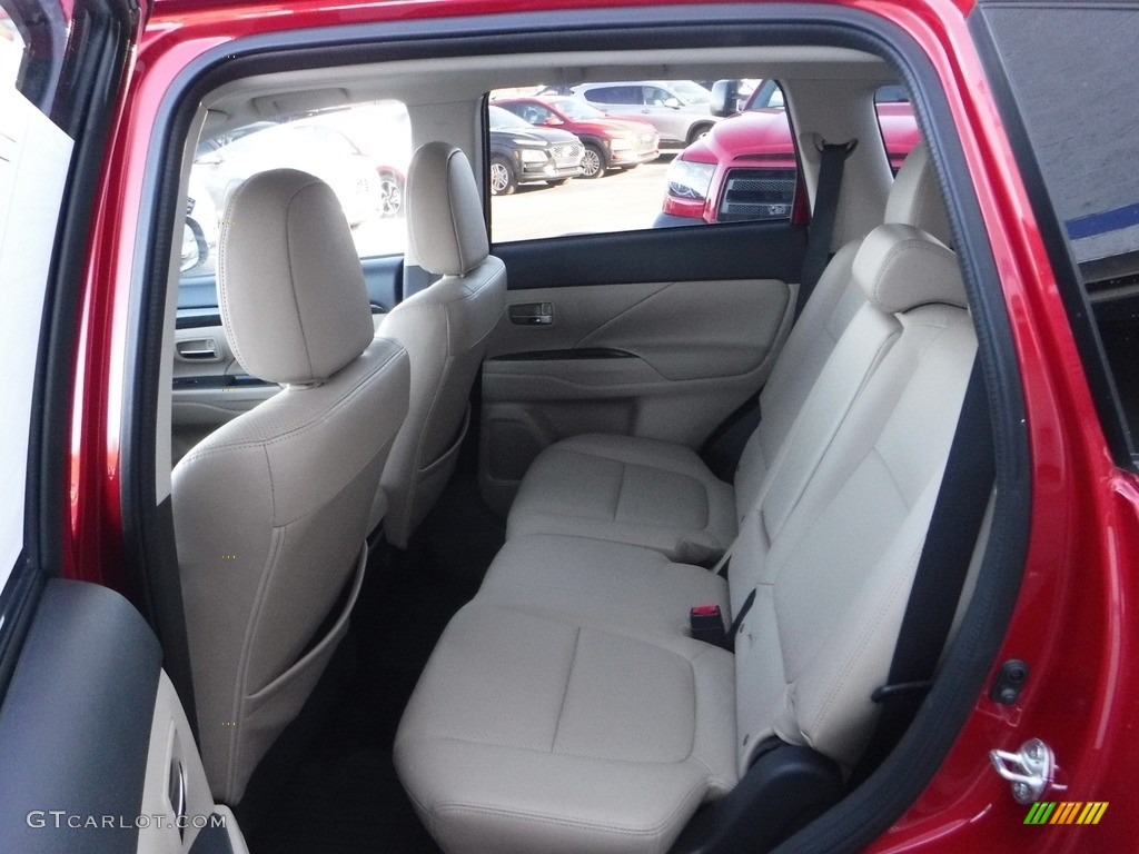2017 Mitsubishi Outlander SEL S-AWC Rear Seat Photo #141255232