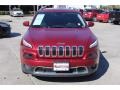 2017 Deep Cherry Red Crystal Pearl Jeep Cherokee Limited  photo #3
