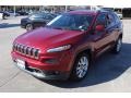 2017 Deep Cherry Red Crystal Pearl Jeep Cherokee Limited  photo #9