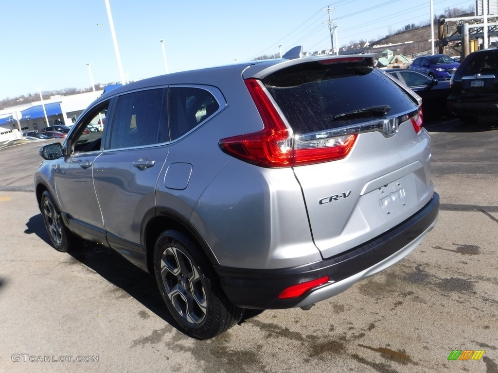 2018 CR-V EX-L AWD - Lunar Silver Metallic / Gray photo #8