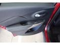 Black 2017 Jeep Cherokee Limited Door Panel